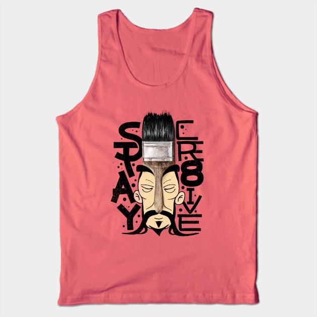 STAY CRE8IVE Tank Top by MoSt90